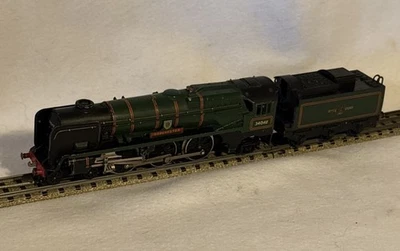 Hornby Dublo 4-6-2 3-Rail S.R.West Country Loco & Tender “Dorchester” #34042 - Image 1 of 4