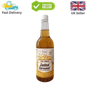 The Skinny Food Co Coffee Syrup 1000ml Salted Caramel Coffee Syrup Zero Calorie - Picture 1 of 2