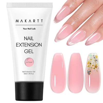 Makartt Poly Nail Gel 50ML Rosa Nagelverlängerung