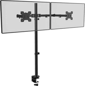 [Read Description]Dual Monitor Stand for Desk WHYFONE 600mm Tall Pole - Afbeelding 1 van 7