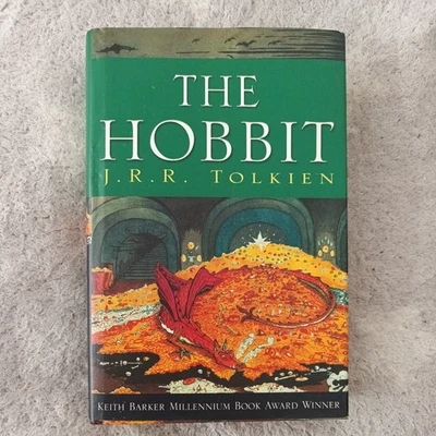 The Hobbit by J. R. R. Tolkien Hardcover (Reprint, 2001) with Dustjacket VGC - Image 1 of 4