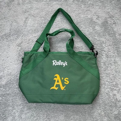 Bolso Atletismo Oakland Verde Enfriador Raleys Béisbol MLB Correas Ajustables SGA Foto 1 de 4