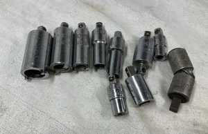 Job Lot Unusual King Dick Sockets 1/4” Drive Tool Auto RES various Castellated - Picture 1 of 16