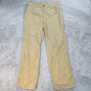 Pantalone Patagonia uomo 34 kaki nylon escursionismo viaggio leggero outdoor tasca zip - Foto 1 di 13