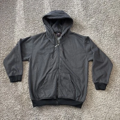 Kenpo Men Heavyweight Insulated Full-Zip M Medium Hooded Sweatshirt Jacket - Image 1 of 4