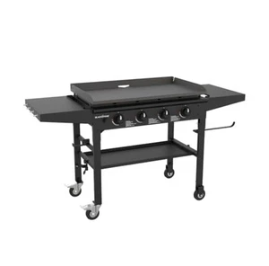 Blackstone 1554 36” Omnivore Griddle Folding Side Shelves - BLACK - Picture 1 of 7