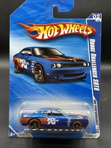 2010 Hot Wheels HW Performance DODGE CHALLENGER SRT8 blau orange weiß 02/10 - Bild 1 von 3