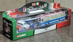 Corgi 36502; The Italian Job Coach & Mini Set; Bedford VAL & 3x Mini Coopers - Picture 1 of 17