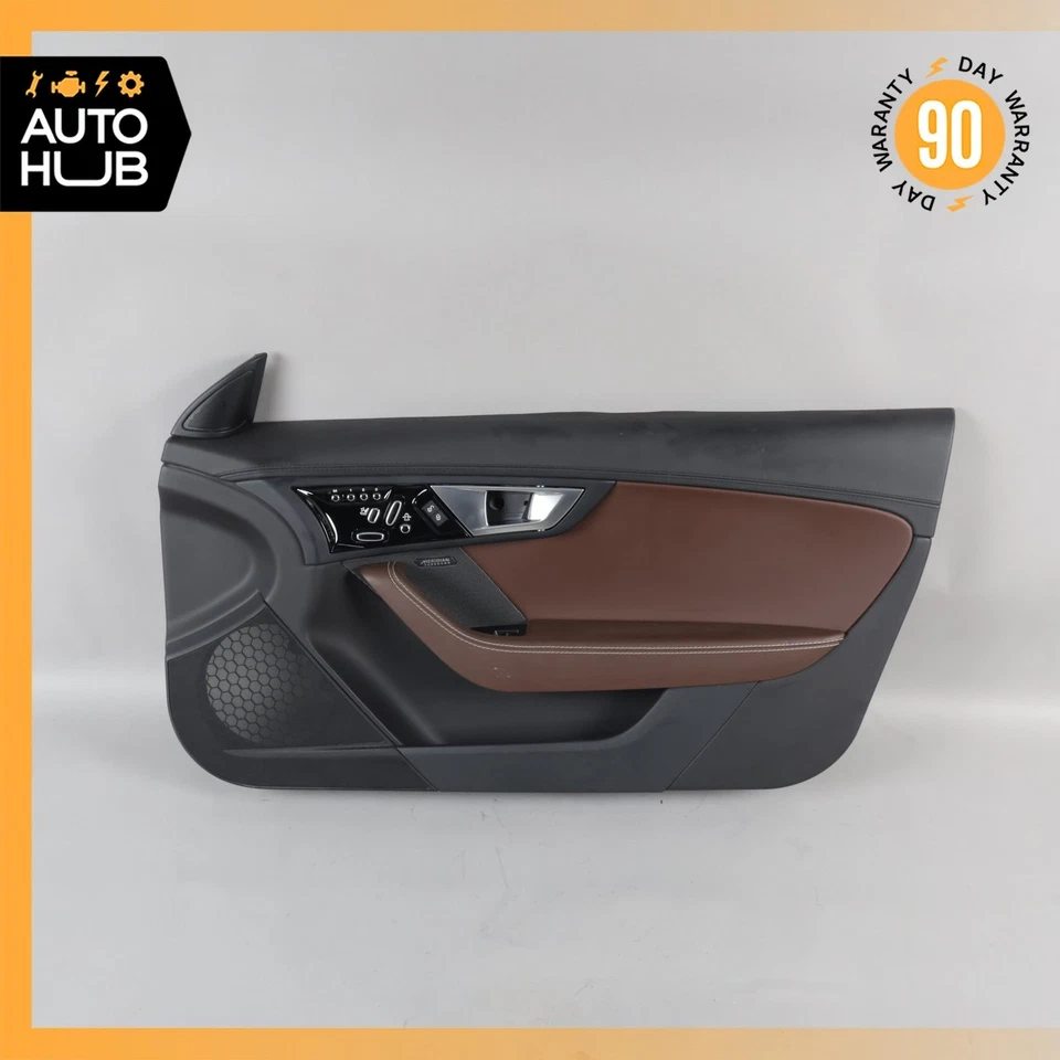14-20 Jaguar X152 F-Type Right Side Interior Door Trim Panel Leather OEM - Image 1 of 4