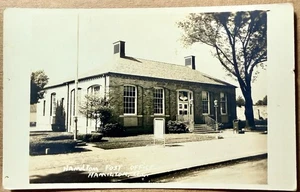 Foto real de Hamilton IL Illinois Oficina de Correos de Estados Unidos RPPC - Imagen 1 de 4