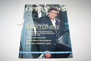 AUG 2003 OPERA NEWS vintage music magazine - Imagen 1 de 1