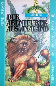 Fighting Fantasy - Analand Saga 1 - Der Abenteurer aus Ananaland - B+/B/B - Foto 1 di 9