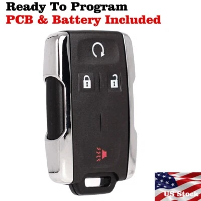 FOR 2015 2016 2017 2018 GMC SIERRA 1500 2500HD 3500HD CANYON CAR REMOTE KEY FOB Foto 1 de 4