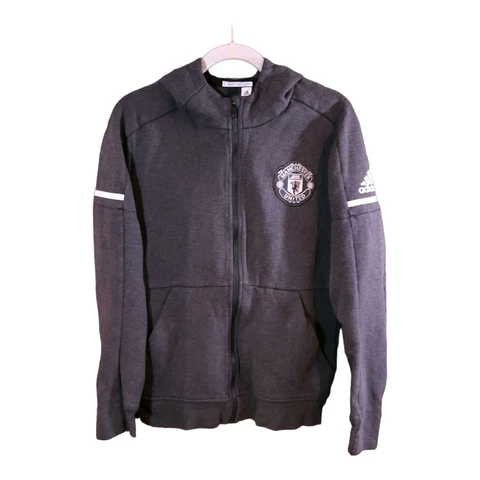 Adidas Manchester United Anthem Full Zip Hoodie Jacket Soccer Football Men's S Cover
