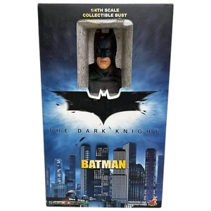 Busto Hot Toys The Dark Knight Batman escala 1/4 2008 nuevo sellado - Imagen 1 de 6