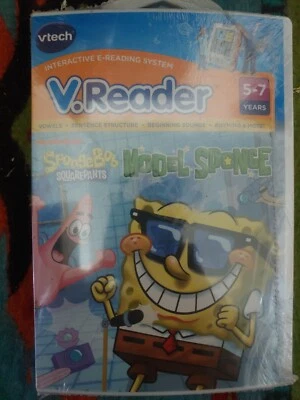 VTech V Reader Software Nickelodeon's SpongeBob SquarePants MODEL SPONGE reading - Image 1 of 2