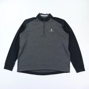 Nike Golf Pullover Shirt Mens XL Dri-Fit 1/4 Zip Gray Pawleys Island Founders - Picture 1 of 10