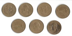 The Sunday Telegraph - Coins Medallions x7 - Picture 1 of 2