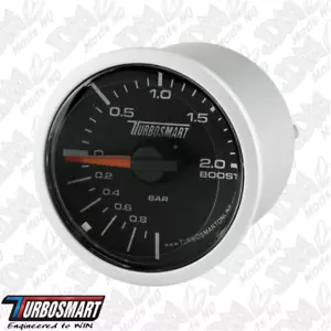 TURBOSMART Boost Gauge 0-2 Bar 52mm - 2 1/16" TS-0101-2025 - Picture 1 of 4