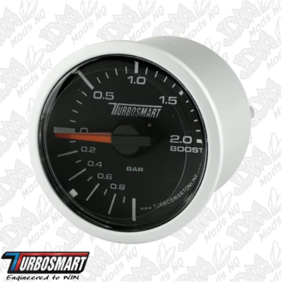 TURBOSMART Boost Gauge 0-2 Bar 52mm - 2 1/16" TS-0101-2025 - Image 1 of 4