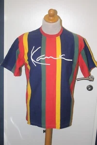 Karl Kani Bunt Herren T-Shirt M Royal Blau Rot Gelb Grün - Bild 1 von 9