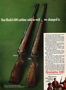 Rifle Remington Modelo 660 1968 anuncio impreso en color original  - Imagen 1 de 1