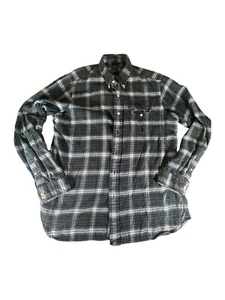 Ralph Lauren Hemd Erwachsene Large grün rot Tartan kariert Flanell weich Outdoor Herren » - Bild 1 von 17
