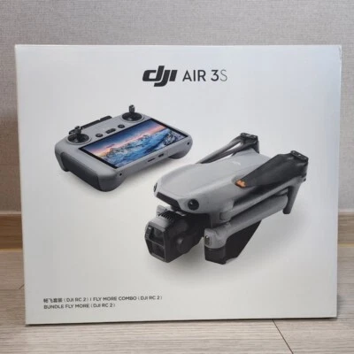 DJI Air 3S Fly More Combo (DJI RC 2) Camera Drone Genuine Sealed - Image 1 of 4