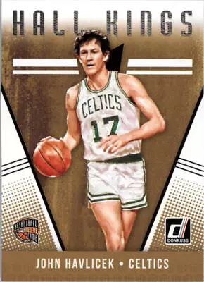 2018-19 Donruss Hall Kings #17 John Havlicek - NM-MT - Image 1 of 2