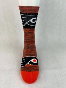 Philadelphia Flyers RMC First String Orange Crew Athletic Socks Large - Picture 1 of 3