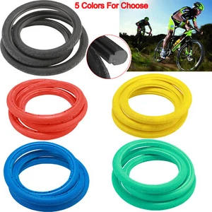 Solid Bicycle Tire 700*23C Road Bike Tubeless Vacuum Tyre for Fixed Gear 5 Color