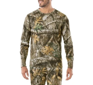 Realtree Thermal Crew Neck Top and Bottom Set MEDIUM - Picture 1 of 5