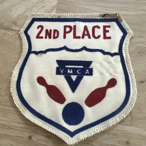 Vintage CVJM Bowling 2. Platz Patch - Bild 1 von 7