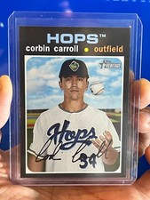 2020 Topps Heritage Minor League Series - Corbin Carroll Prospect Rookie RC #54