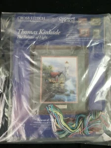 Candamar Designs Thomas Kinkade Beacon of Hope Cross Stitch Kit 8x10 Lighthouse - Picture 1 of 3