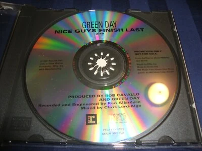 Green Day Nice Guys Finish Last promo cd Foto 1 de 2