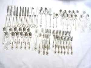 ONEIDA LTD SILVERSMITHS BALLAD COUNTRY LANE SILVERPLATE FLATWARE - Picture 1 of 16