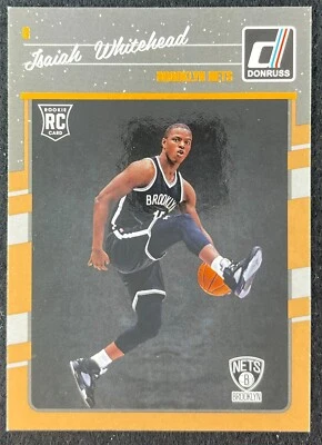ISAIAH WHITEHEAD * ROOKIE CARD * (RC) 2016-17 DONRUSS #184 - Image 1 of 2