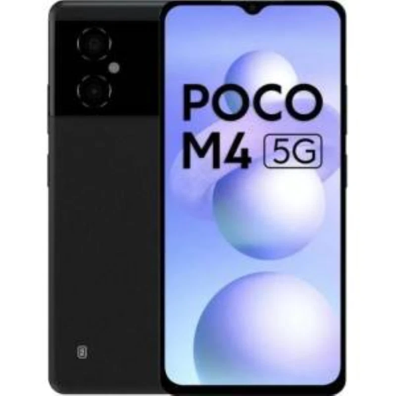 POCO M4 4+64GB 6.58" 5G Power Black Dual Sim Garanzia Europa - Immagine 1 di 1