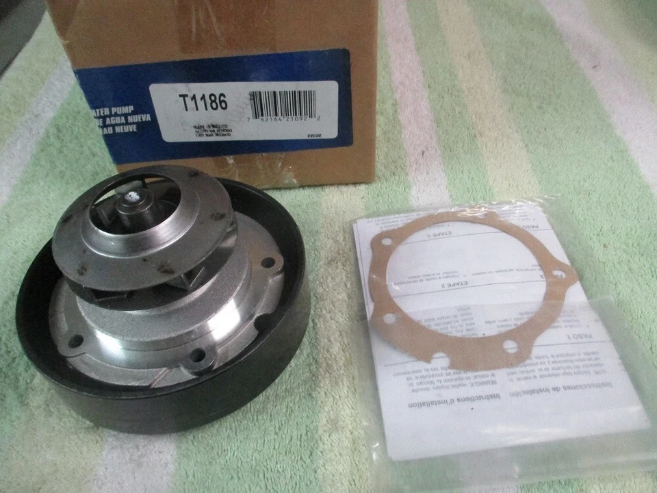 Nova bomba de água T1186 Buick Chevrolet Pontiac 2005-2009 vários veículos - Imagem 1 de 1