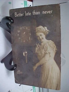 BETTER LATE THAN NEVER / SNOWVILLE, VA.(VIRGINIA) 1914 - Picture 1 of 2