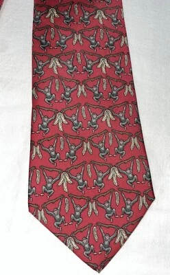 Cravatta Hermès Paris 100% Seta - Imagen 1 de 4