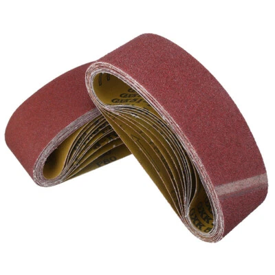 SATC 30X Schleifbänder 75 x 533mm Schleifband Schleifpapier je 6 x MIX Korn 40-180