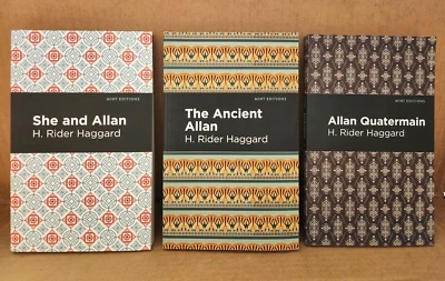 Lot Allan Quatermain 2 10 The Ancient Allan 11 She and Allan H. Rider Haggard Foto 1 de 4