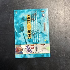 Cns 1997 Pinnacle #194 Sammy Sosa Chicago Cubs Clout