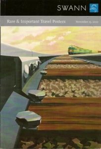 SWANN TRAVEL POSTERS AIR MARINE SHIP CUNARD Auction Catalog 2010 - Imagen 1 de 1