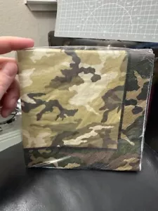 Unique Military Camo 16ct. Paper Dinner Napkins Party Supply Tableware New!!! - Picture 1 of 2