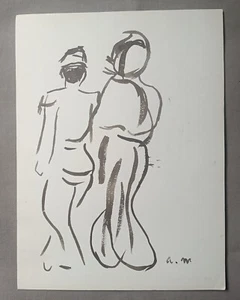 Dessin sur Papier Canson albert marquet a.m - Picture 1 of 2