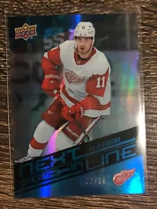 FILIP ZADINA 2019-20 UD Overtime BLUE Next In Line SP #06/10 NL-10 - Picture 1 of 1