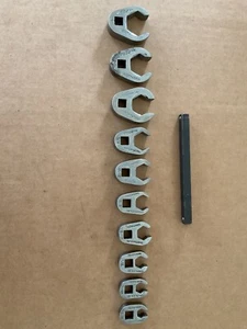 MATCO 3/8" DRIVE CROWSFOOT SOCKET SET 3/8"-1" - Picture 1 of 2